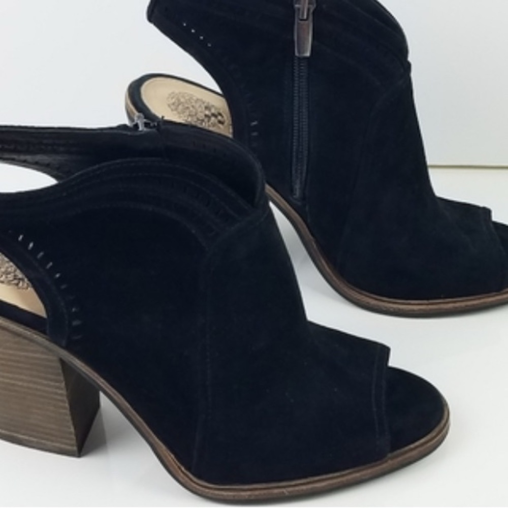 Vince Camuto Black Heeled Boots
